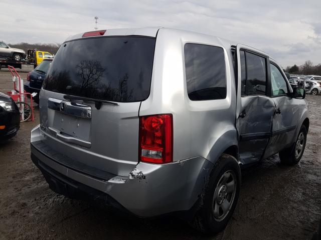 2012 HONDA PILOT LX 5FNYF3H28CB043869