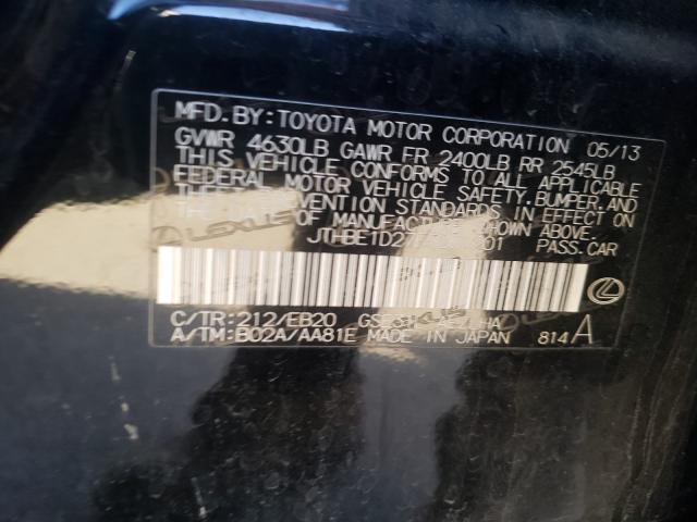 2014 LEXUS IS 350 JTHBE1D27E5001201