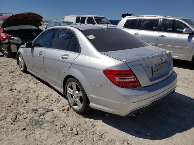 2012 MERCEDES-BENZ C 350 WDDGF5HB0CR216615