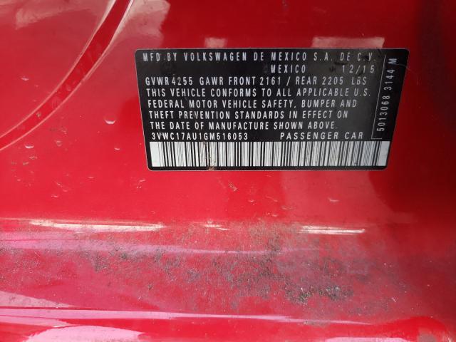 2016 VOLKSWAGEN GOLF SPORT 3VWC17AU1GM516053