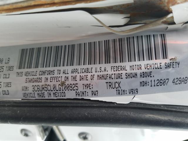 2020 RAM 2500 TRADE 3C6UR5CL0LG100925