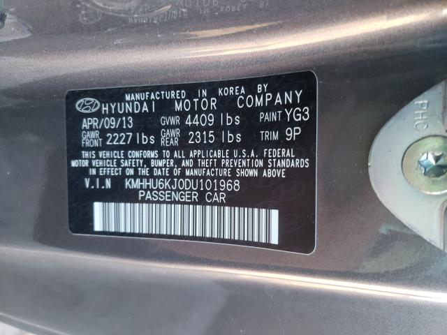2013 HYUNDAI GENESIS CO KMHHU6KJ0DU101968