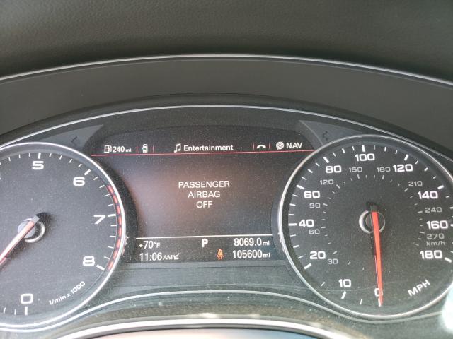 2012 AUDI A7 PRESTIG WAUSGAFC2CN030276