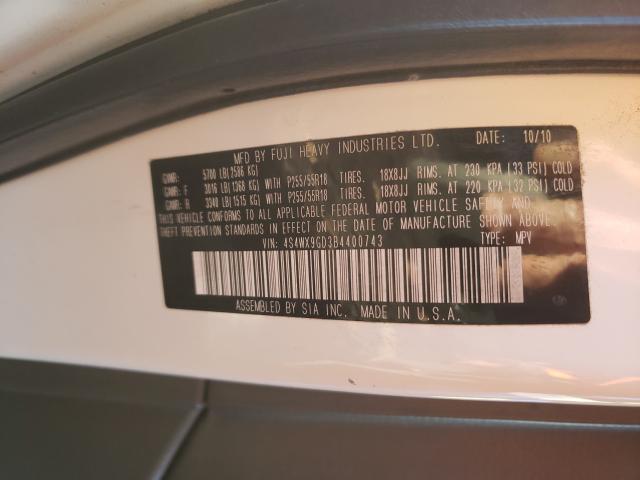 2011 SUBARU TRIBECA LI 4S4WX9GD3B4400743