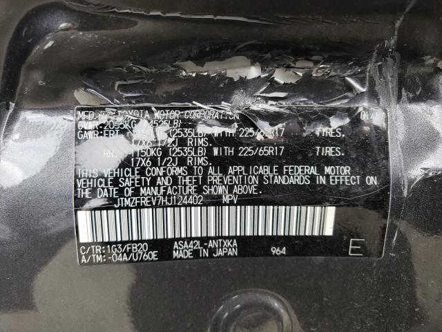 2017 TOYOTA RAV4 LE - JTMZFREV7HJ124402
