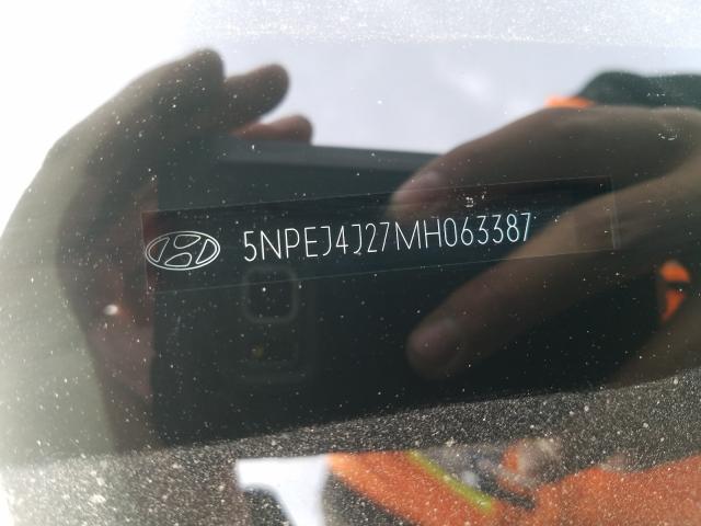 2021 HYUNDAI SONATA SEL 5NPEJ4J27MH063387