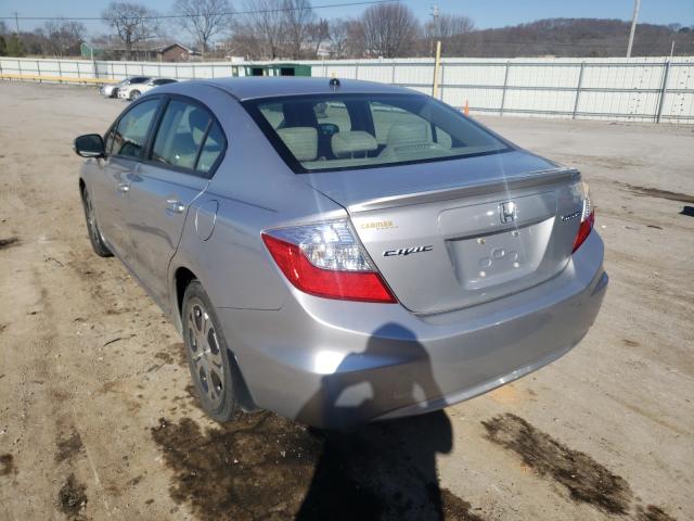 2012 HONDA CIVIC HYBR JHMFB4F27CS007913