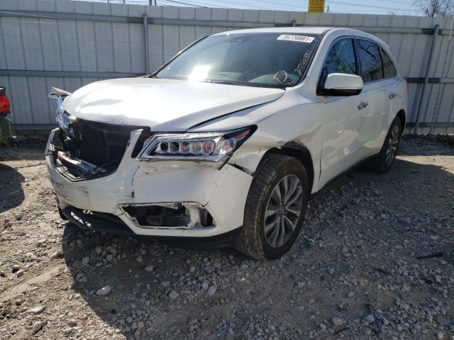 2016 ACURA MDX TECHNO 5FRYD4H46GB016512