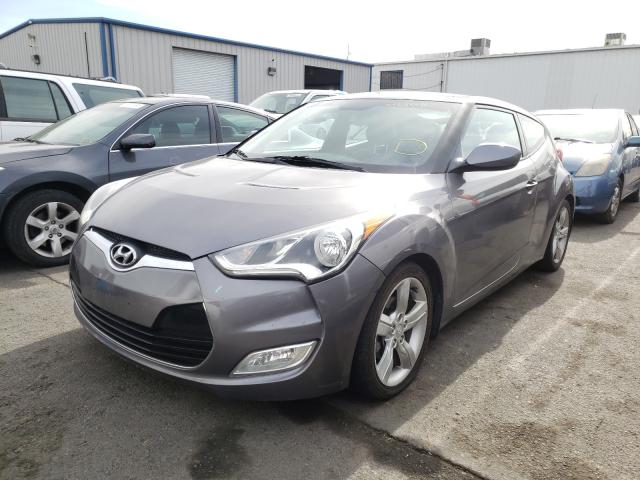 2014 HYUNDAI VELOSTER - KMHTC6AD4EU211366
