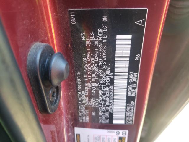 2011 TOYOTA 4RUNNER JTEBU5JR1B5073340