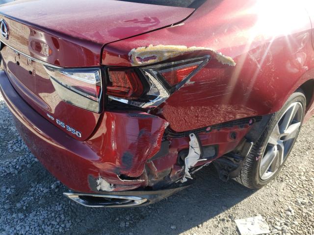 2016 LEXUS GS 350 JTHCZ1BLXGA002809