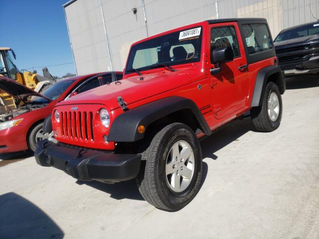 2017 JEEP WRANGLER S 1C4AJWAG5HL543757