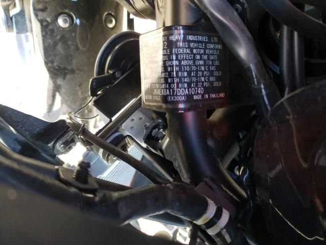 2013 KAWASAKI EX300 A JKAEX8A17DDA10740