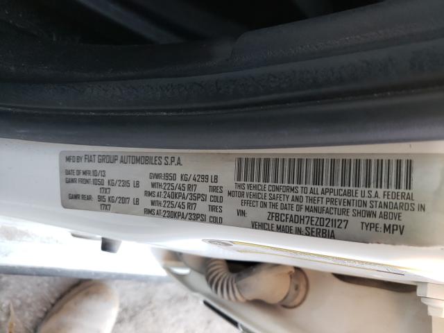 2014 FIAT 500L TREKK ZFBCFADH7EZ021127