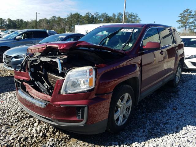 2016 GMC TERRAIN SL 2GKALMEK8G6148562
