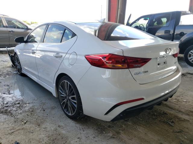 2018 HYUNDAI ELANTRA SP KMHD04LB1JU450865