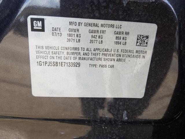 2014 CHEVROLET CRUZE ECO 1G1PJ5SB1E7133929