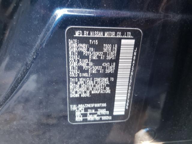 2015 INFINITI QX80 JN8AZ2NE5F9087395