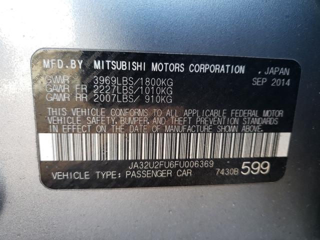 2015 MITSUBISHI LANCER ES JA32U2FU6FU006369