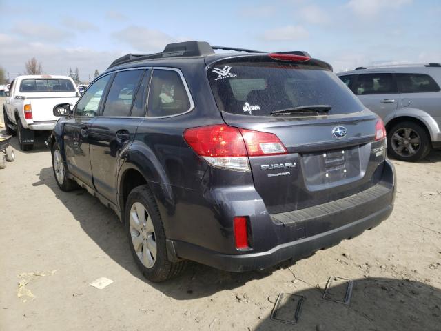 2011 SUBARU OUTBACK 2. 4S4BRBCC4B3419286