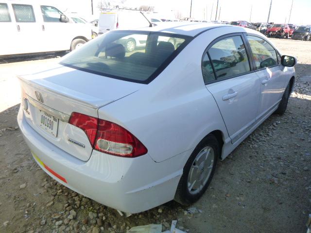 2010 HONDA CIVIC HYBR JHMFA3F2XAS007916
