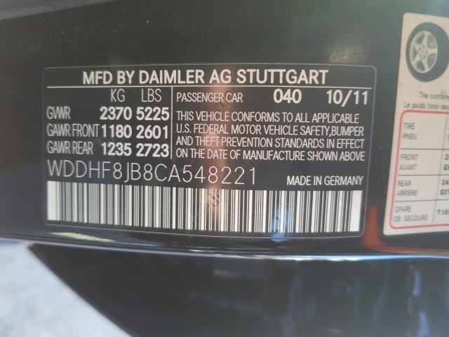 2012 MERCEDES-BENZ E 350 4MAT WDDHF8JB8CA548221