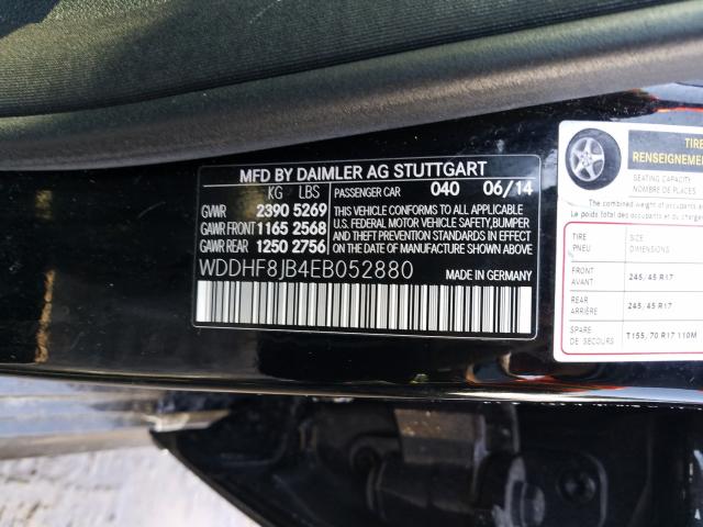 2014 MERCEDES-BENZ E 350 4MAT WDDHF8JB4EB052880