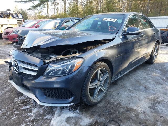 2015 MERCEDES-BENZ C 400 4MAT 55SWF6GB8FU016393