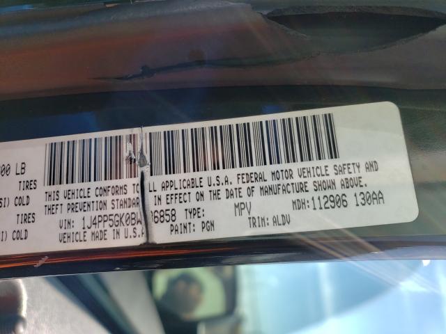 2011 JEEP LIBERTY LI 1J4PP5GK0BW536858