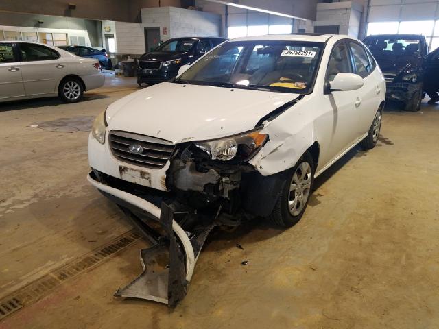 hyundai elantra 2009 vin kmhdu46d19u721095