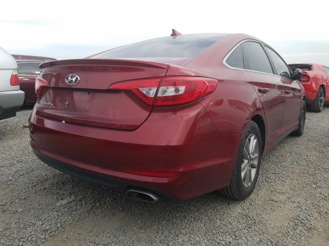 2015 HYUNDAI SONATA SE 5NPE24AF0FH001722