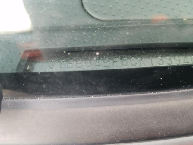 2012 TOYOTA FJ CRUISER JTEBU4BF6CK133940