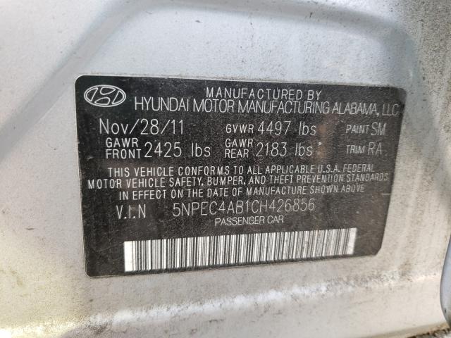 2012 HYUNDAI SONATA SE - 5NPEC4AB1CH426856