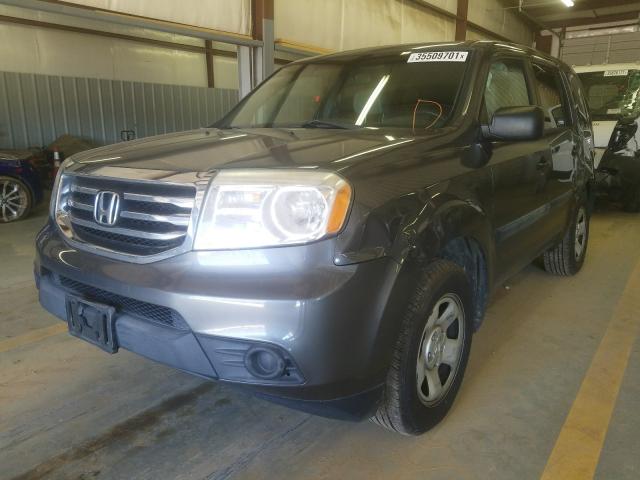 2012 HONDA PILOT LX 5FNYF4H22CB056865