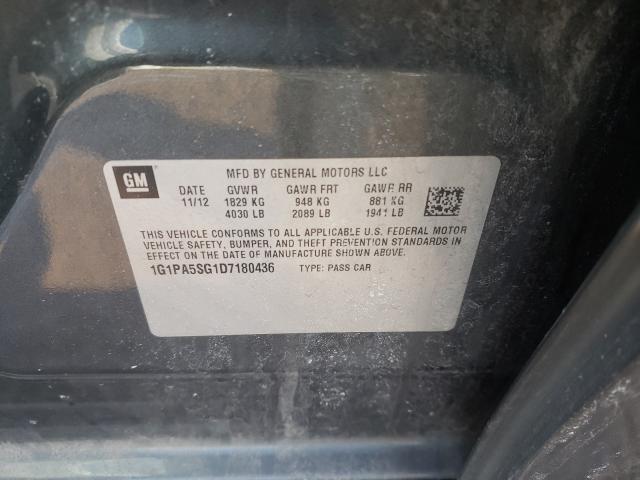 2013 CHEVROLET CRUZE LS 1G1PA5SG1D7180436