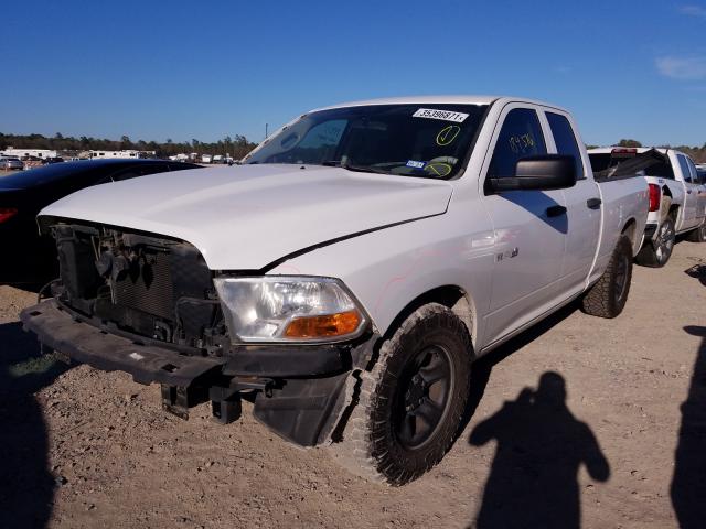 2010 DODGE RAM 1500 1D7RB1GP8AS247594
