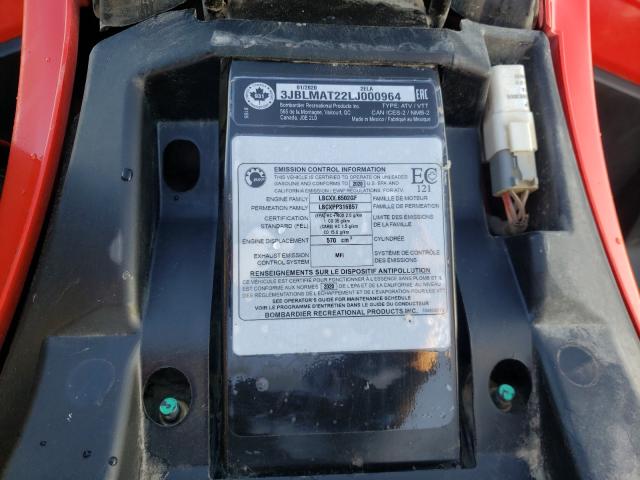 2020 CAN-AM OUTLANDER 3JBLMAT22LJ000964