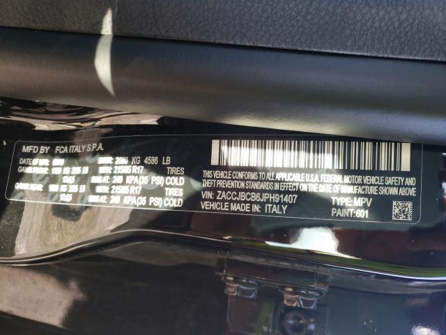 2018 JEEP RENEGADE T ZACCJBCB6JPH91407