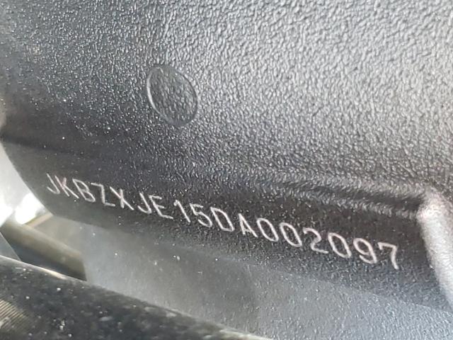 2013 KAWASAKI ZX636 E JKBZXJE15DA002097