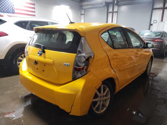 2014 TOYOTA PRIUS C JTDKDTB34E1077512