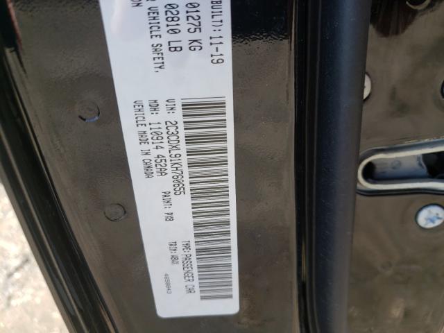 2019 DODGE CHARGER SR 2C3CDXL91KH760655