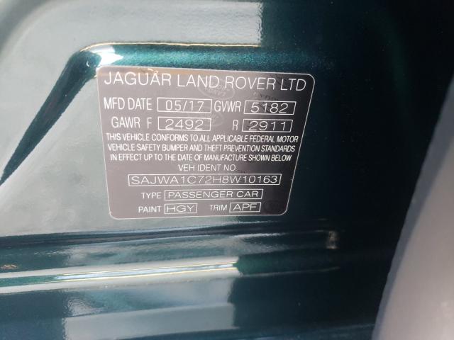 2017 JAGUAR XJ SAJWA1C72H8W10163