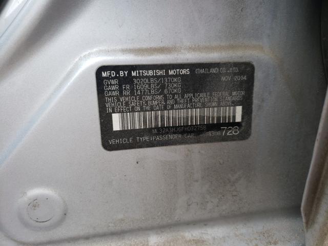 2015 MITSUBISHI MIRAGE DE ML32A3HJ6FH032758