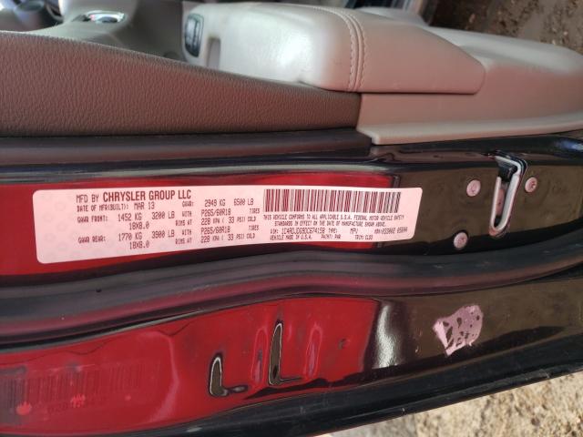 2013 DODGE DURANGO CR 1C4RDJDG9DC674158
