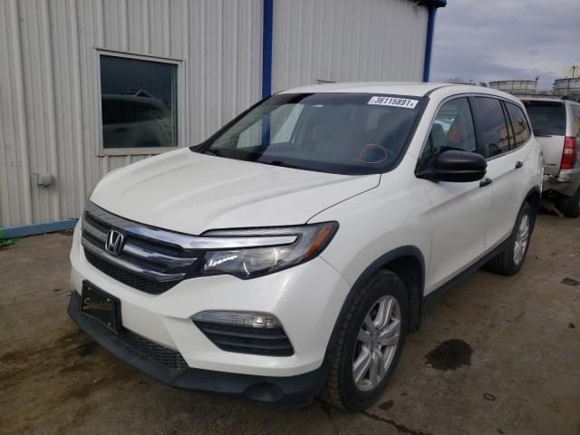 2016 HONDA PILOT LX 5FNYF6H17GB009758