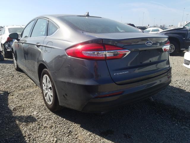 2020 FORD FUSION S - 3FA6P0G75LR220754