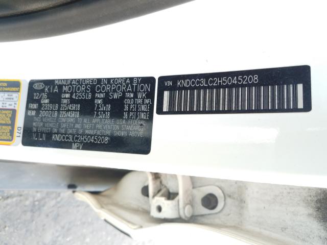 2017 KIA NIRO EX KNDCC3LC2H5045208