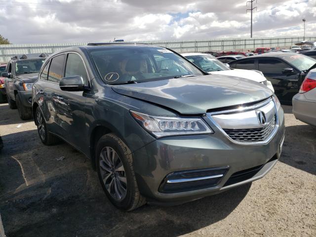 2015 ACURA MDX TECHNO 5FRYD3H40FB008298