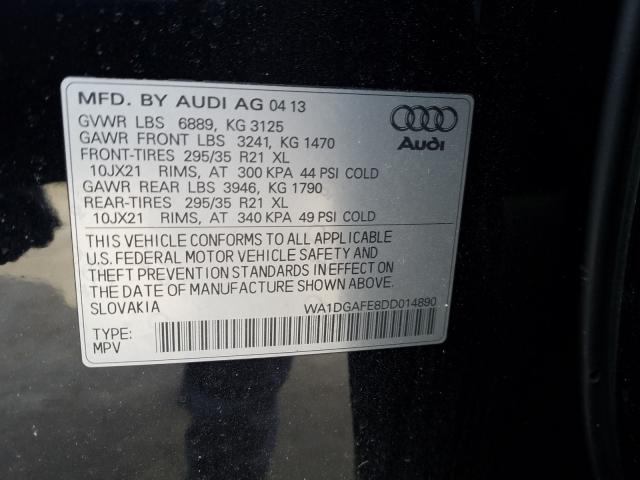 2013 AUDI Q7 PRESTIG WA1DGAFE8DD014890