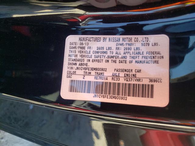 2014 INFINITI Q60 BASE JN1CV6FE3EM900902